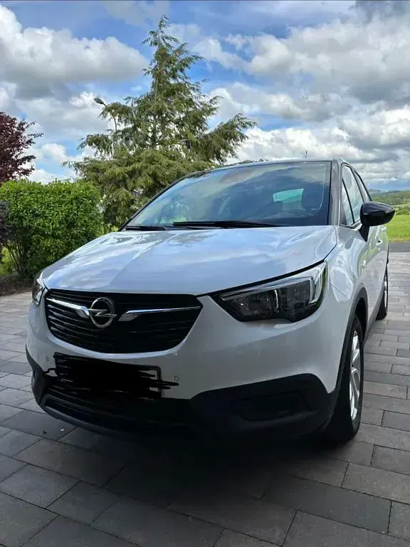 Gebraucht Opel Crossland Edition 82 PS (60 kW) 2017 Weiß SUV