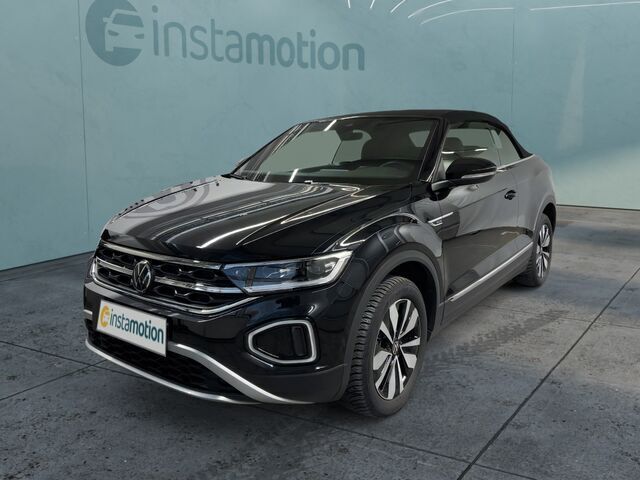 Gebraucht VW T-Roc Cabriolet Move 150 PS (110 kW) 2024 Schwarz Cabrio