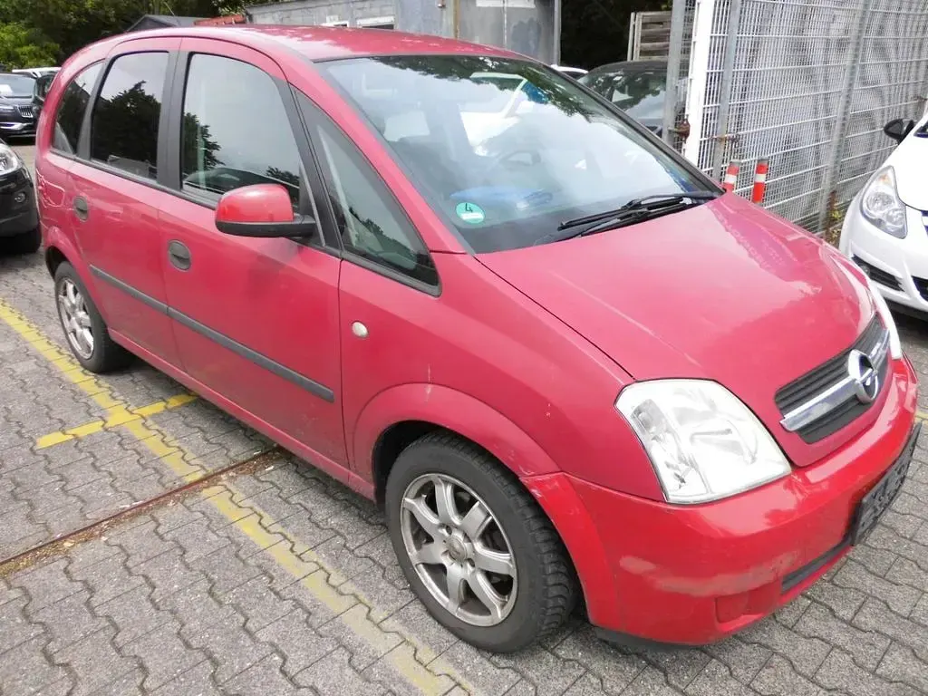 Gebraucht Opel Meriva Edition 90 PS (66 kW) 2004 Rot Van / Kleinbus