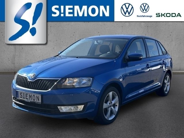 Blau Gebraucht 2017 Skoda Rapid Cool Edition Limousine | 10.985 € (Fairer Preis) - Bild 1/4