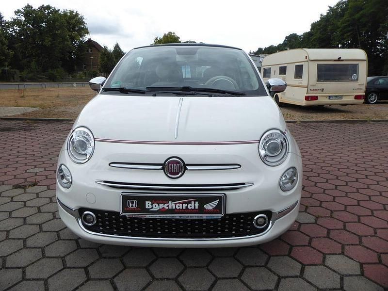 Weiß Gebraucht 2021 Fiat 500 Star Cabrio | 14.650 € (Fairer Preis) - Bild 1/4