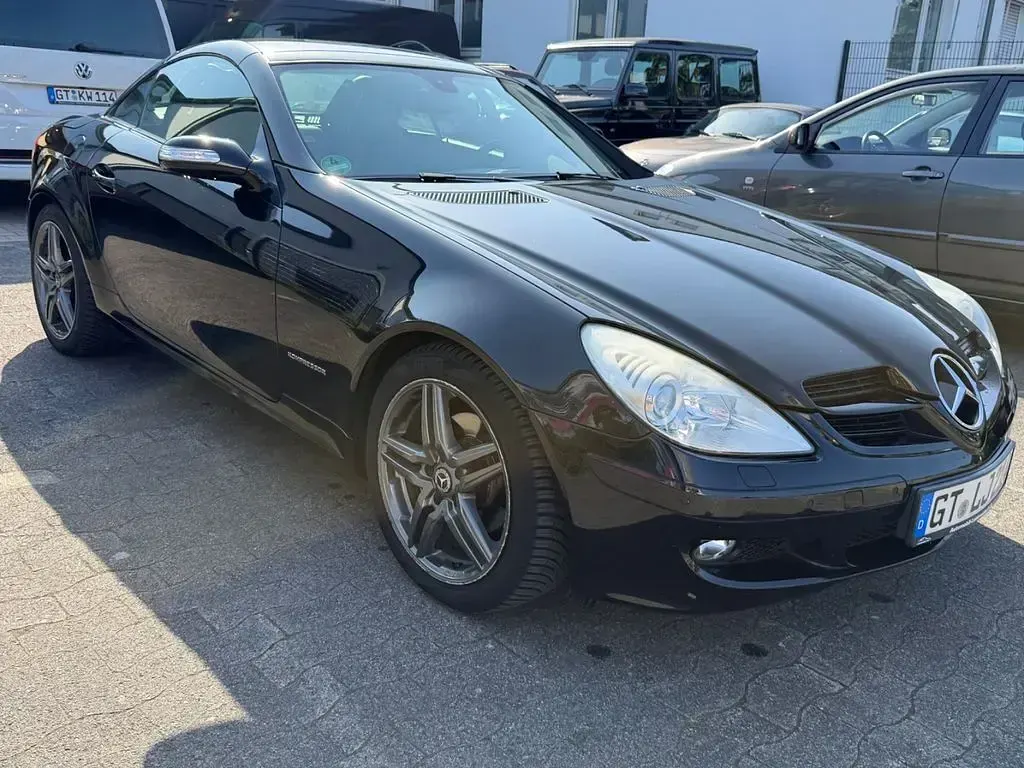 Gebraucht Mercedes SLK200 163 PS (119 kW) 2006 Schwarz Cabrio