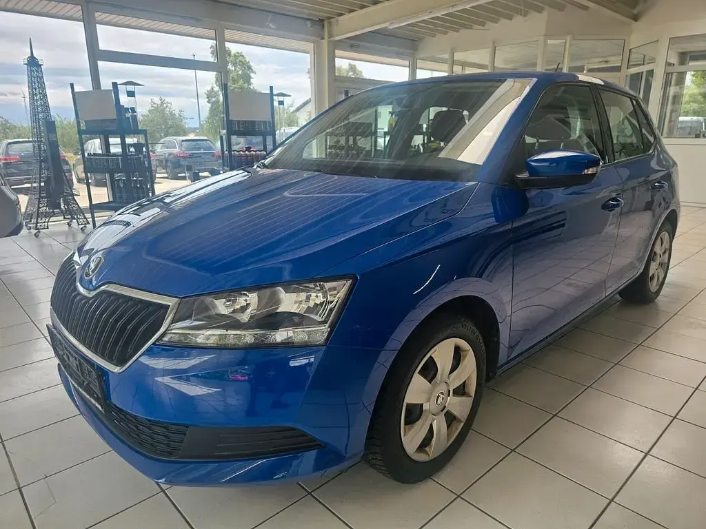 Gebraucht Skoda Fabia Active 60 PS (44 kW) 2021 Blau Kleinwagen