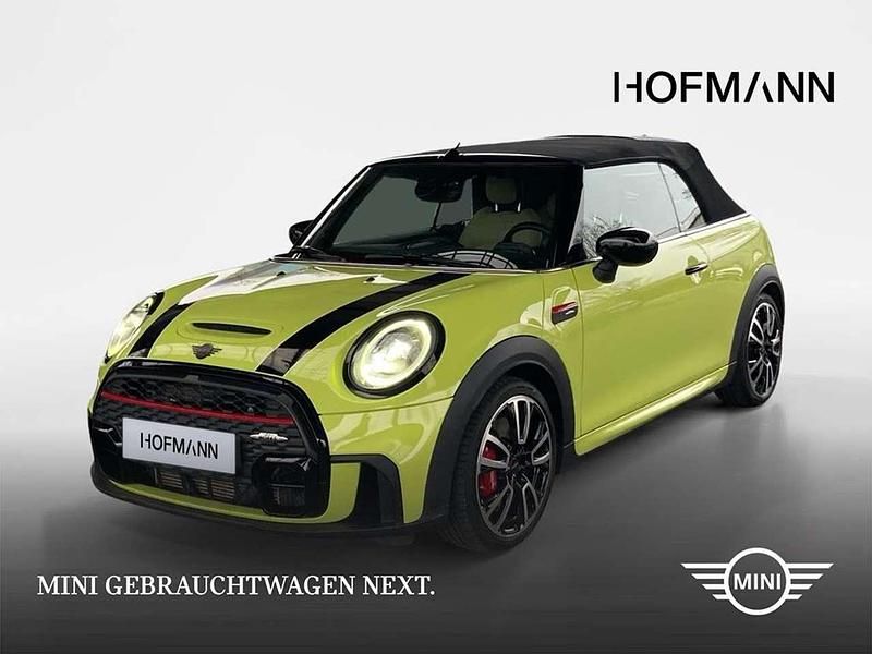 Zesty yellow uni Gebraucht 2021 Mini John Cooper Works Cabriolet Cabrio | 27.606 € (Fairer Preis) - Bild 1/3