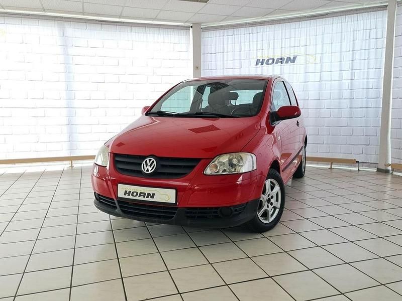 Rot Gebraucht 2006 VW Fox Basis Kleinwagen | 1.990 € (Fairer Preis) - Bild 1/4