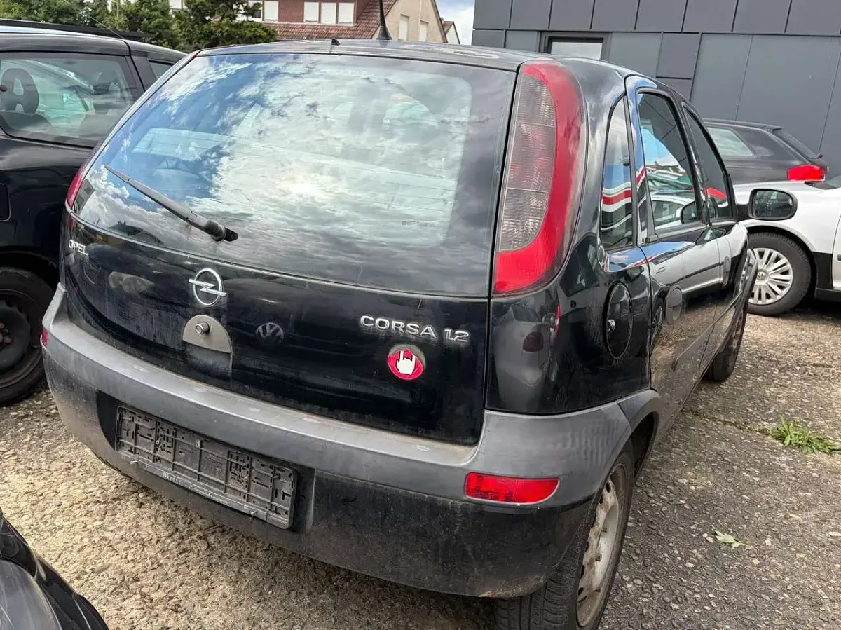 Gebraucht Opel Corsa Elegance 75 PS (55 kW) 2001 Schwarz Kleinwagen