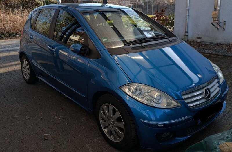 Blau Gebraucht 2006 Mercedes A170 Elegance Kleinwagen | 3.190 € (Fairer Preis) - Bild 1/4