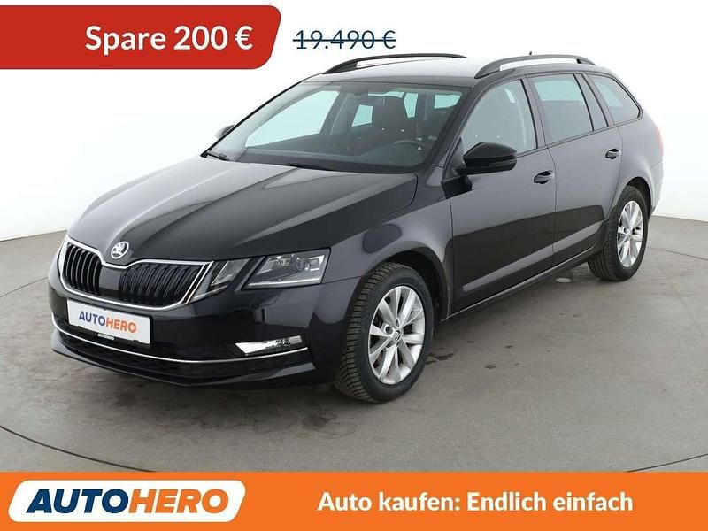 Cerna magic/black magic Gebraucht 2020 Skoda Octavia Style Kombi | 19.290 € (Superpreis) - Bild 1/3