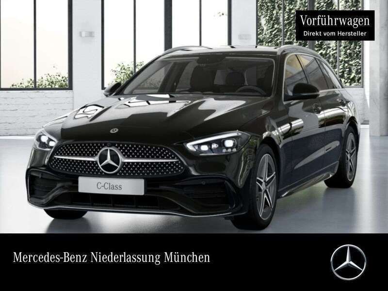 Schwarz Gebraucht 2025 Mercedes C200 AMG Limousine | 44.900 € (Fairer Preis) - Bild 1/4