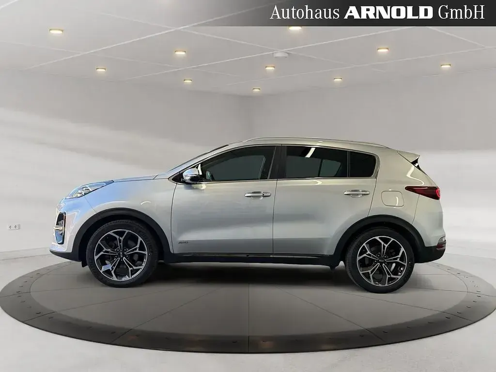 Gebraucht Kia Sportage GT-Line 136 PS (100 kW) 2019 Sparklingsilber (metallic) SUV