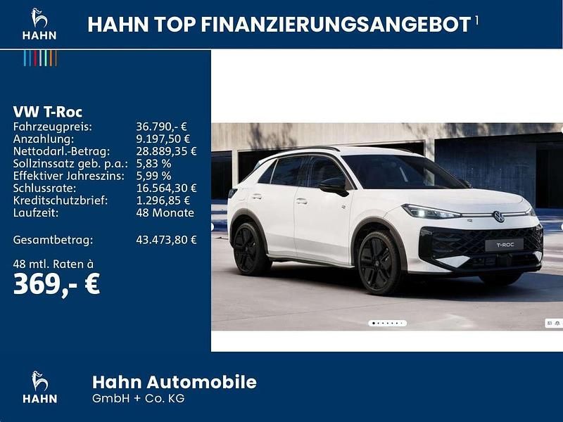 Neu VW T-Roc R-line 150 PS (110 kW) 2026 Weiß SUV