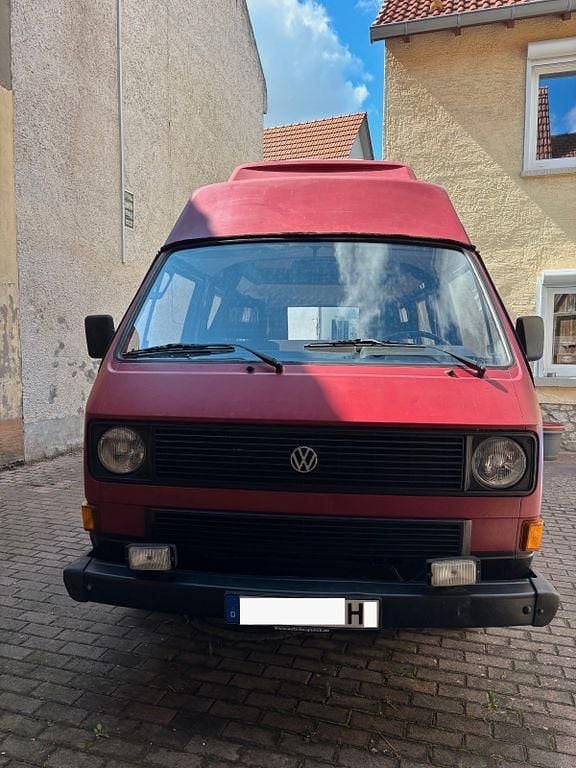 Rot Gebraucht 1985 VW T3 Van | 4.500 € - Bild 1/4