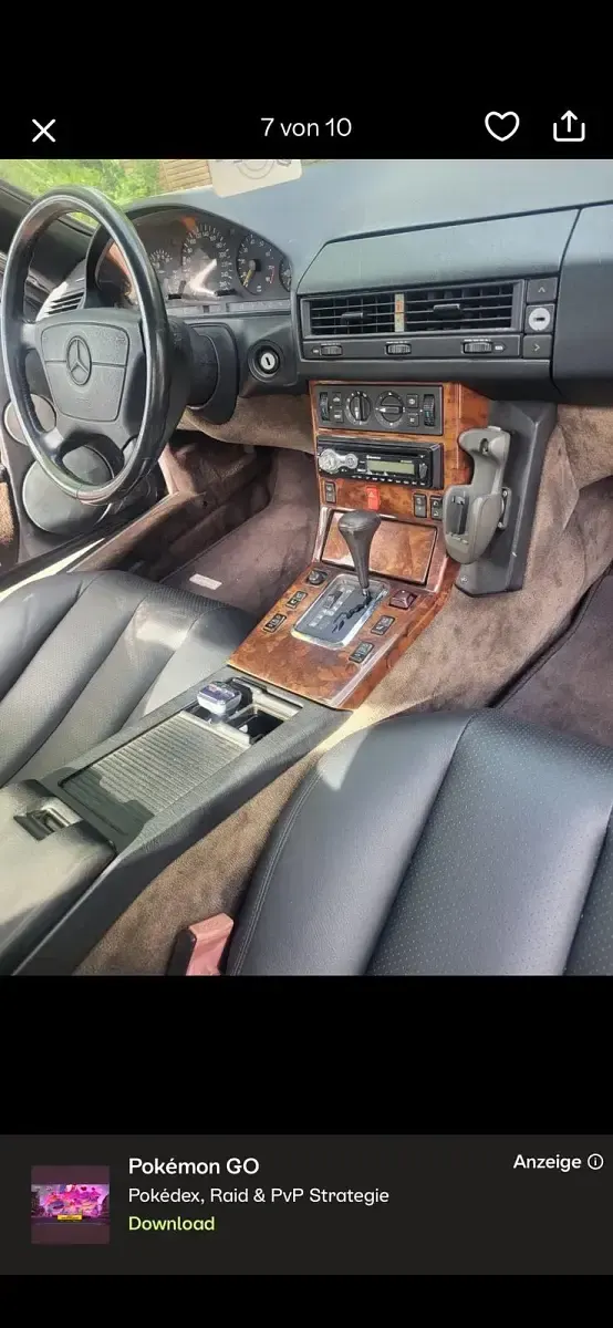 Gebraucht Mercedes 300 231 PS (169 kW) 1992 Schwarz Coupé