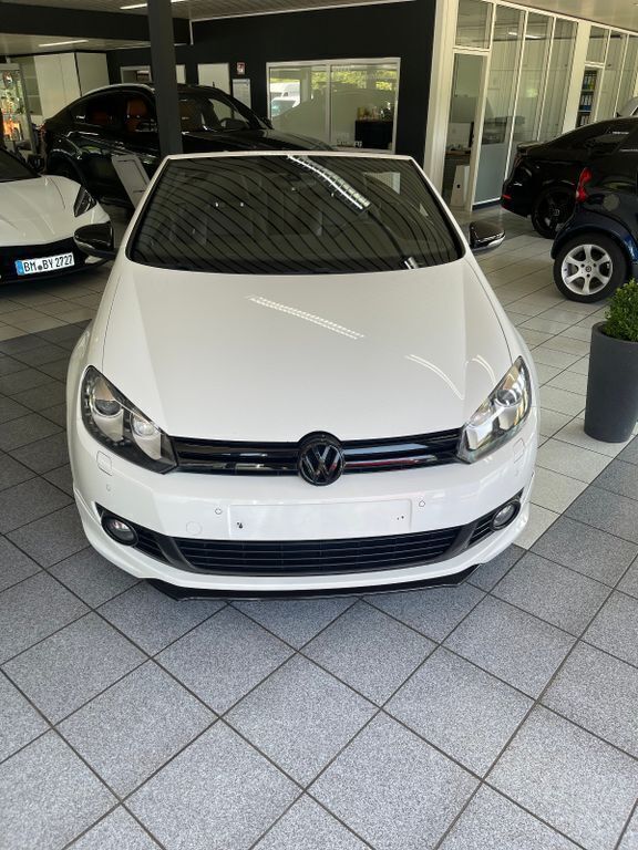 Gebraucht VW Golf Cabriolet Basis 209 PS (153 kW) 2012 Weiß Cabrio