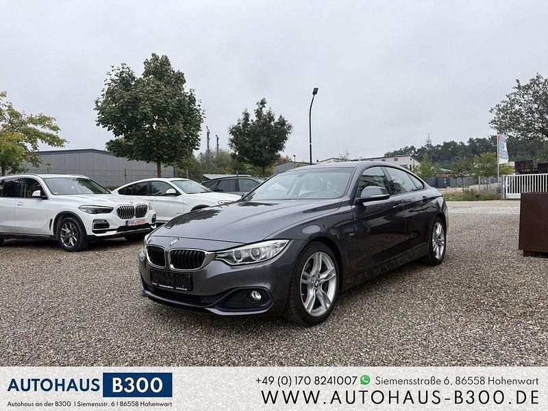 Grau Gebraucht 2015 BMW 420 Gran Coupé Sport Line Coupé | 14.900 € (Fairer Preis) - Bild 1/4
