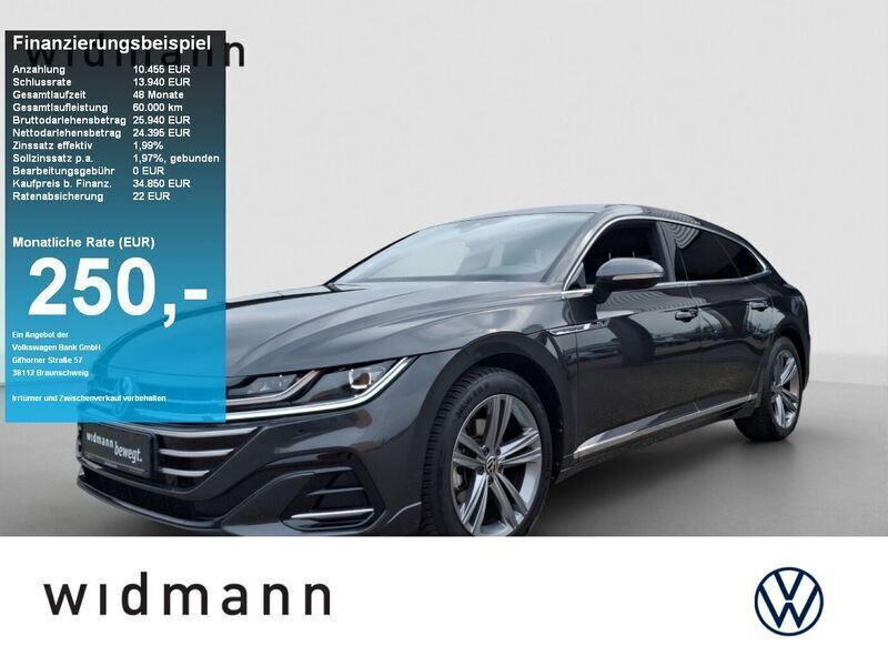 Mangangrau metallic Gebraucht 2024 VW Arteon R-line Kombi | 32.850 € (Guter Preis) - Bild 1/4