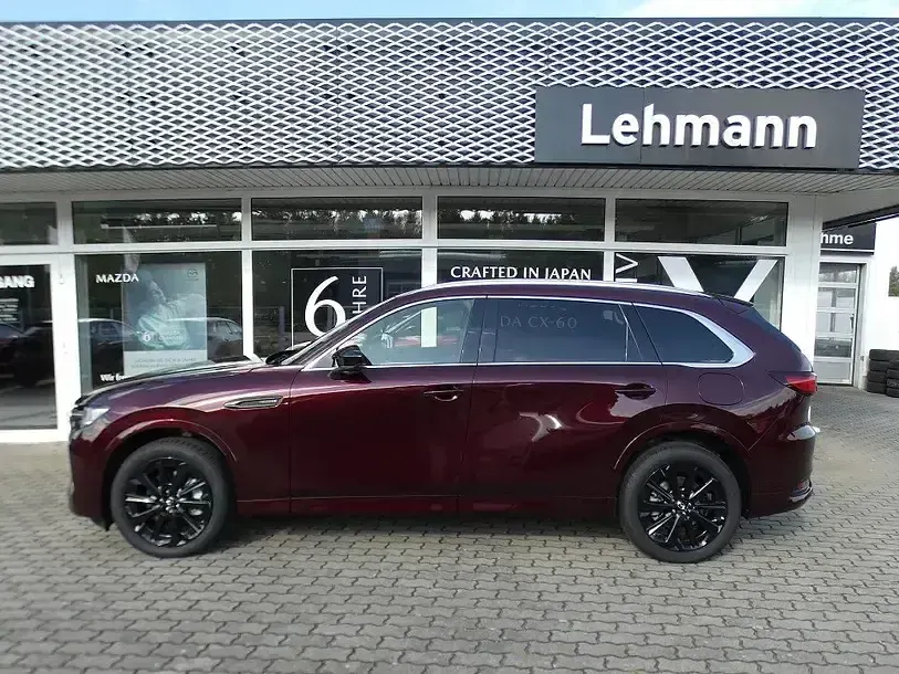 Gebraucht Mazda CX-80 Homura-Line 254 PS (186 kW) 2024 Artisan red SUV