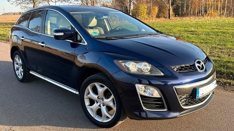 Gebraucht Mazda CX-7 Exclusive 173 PS (127 kW) 2010 Blau SUV