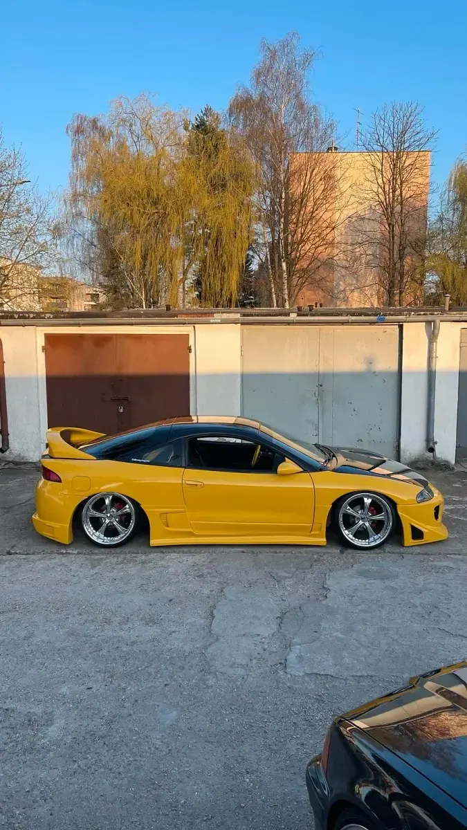 Occasion Mitsubishi Eclipse 150 PK (110 kW) 1998 Geel Coupé