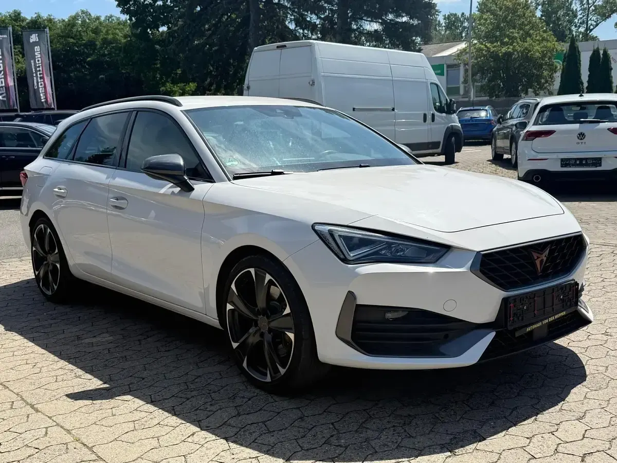 Gebraucht Cupra Leon VZ 150 PS (110 kW) 2021 Weiß Kombi