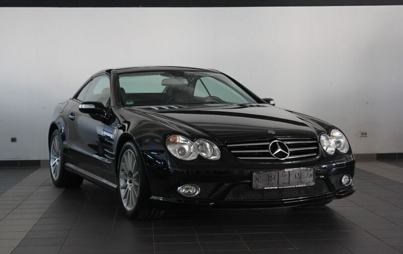 Schwarz Gebraucht 2006 Mercedes SL55 AMG AMG Cabrio | 54.900 € - Bild 1/4