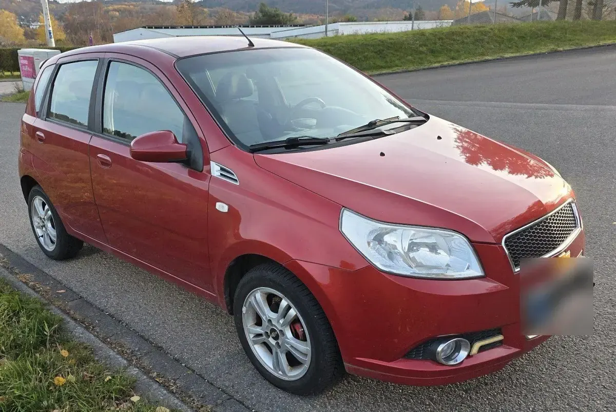 Brugt Chevrolet Aveo LT 101 HK (74 kW) 2009 Rød Sedan
