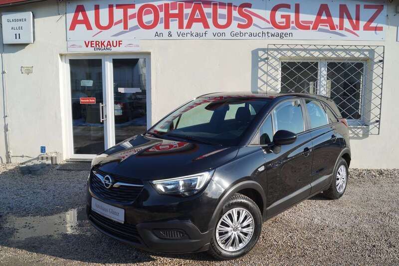 Onyx schwarz Gebraucht 2018 Opel Crossland X Edition SUV | 8.499 € (Guter Preis) - Bild 1/4