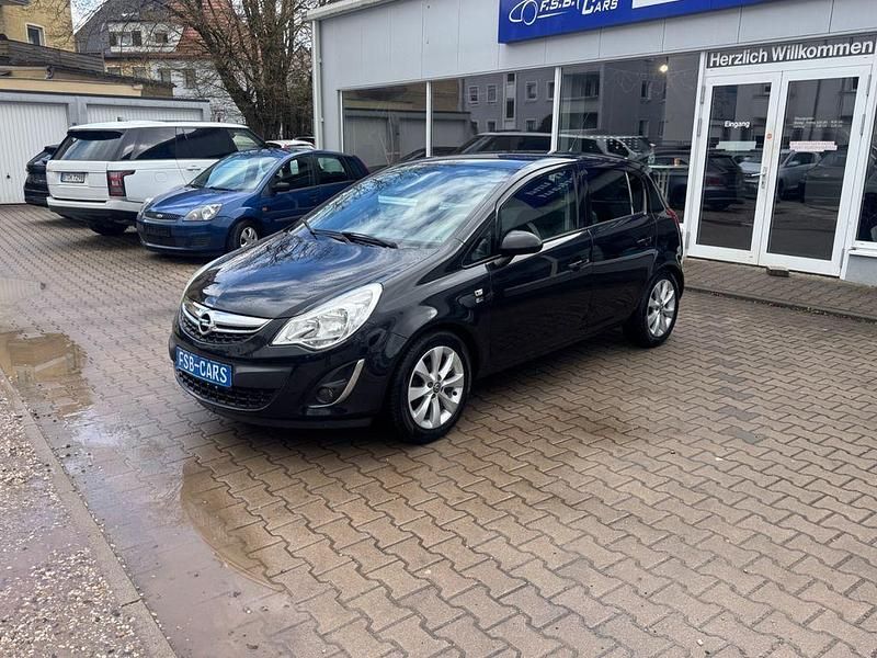Gebraucht Opel Corsa 69 PS (50 kW) 2012 Schwarz Kleinwagen