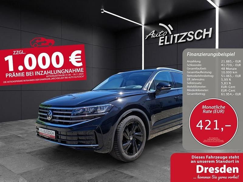 Schwarz Gebraucht 2023 VW Touareg Elegance SUV | 72.950 € (Etwas zu teuer) - Bild 1/3