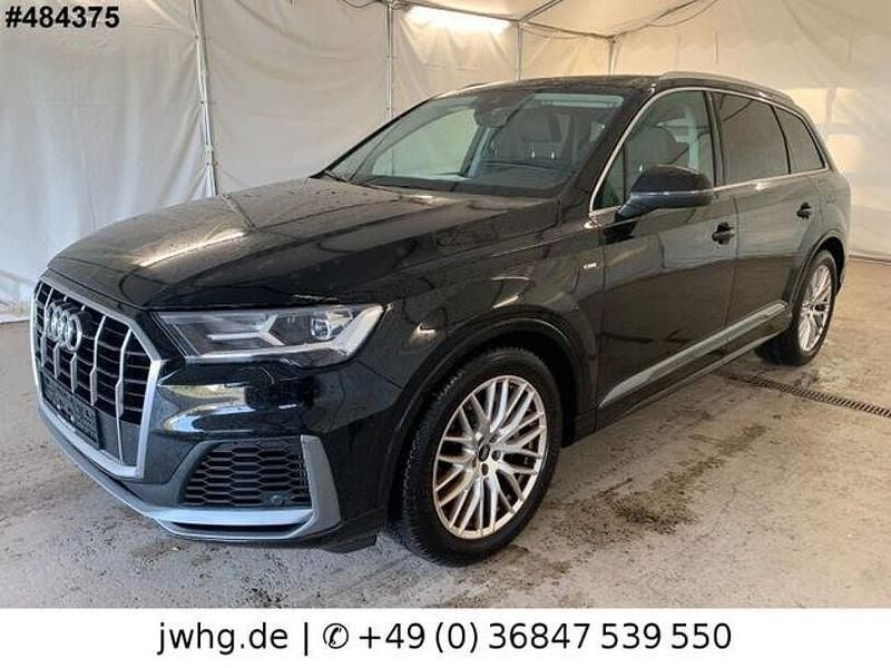 Brillantschwarz Gebraucht 2020 Audi Q7 S-Line SUV | 34.450 € (Guter Preis) - Bild 1/4