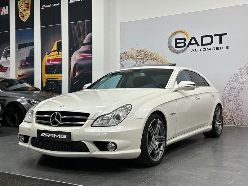 Weiß Gebraucht 2008 Mercedes CLS63 AMG AMG Coupé | 26.900 € (Fairer Preis) - Bild 1/4