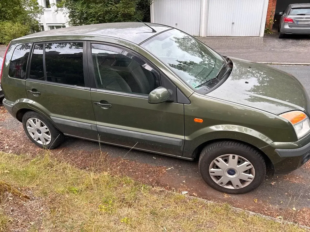 Gebraucht Ford Fusion 2007 Grün Kleinwagen