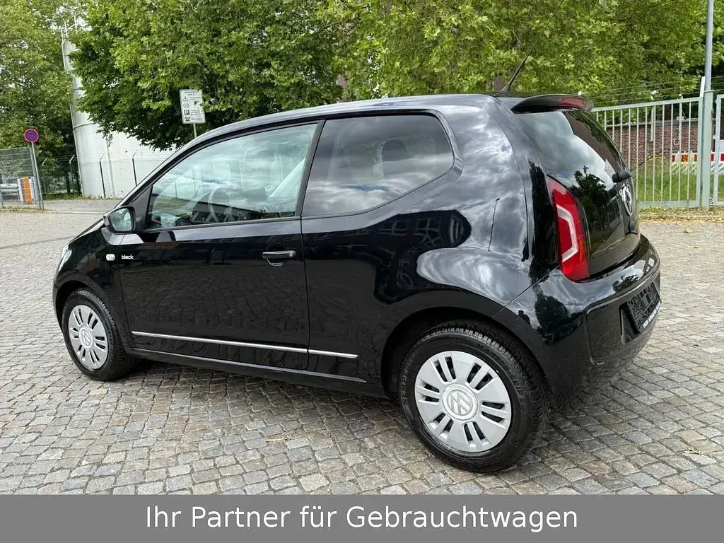 Gebraucht VW up! 60 PS (44 kW) 2012 Schwarz Kleinwagen