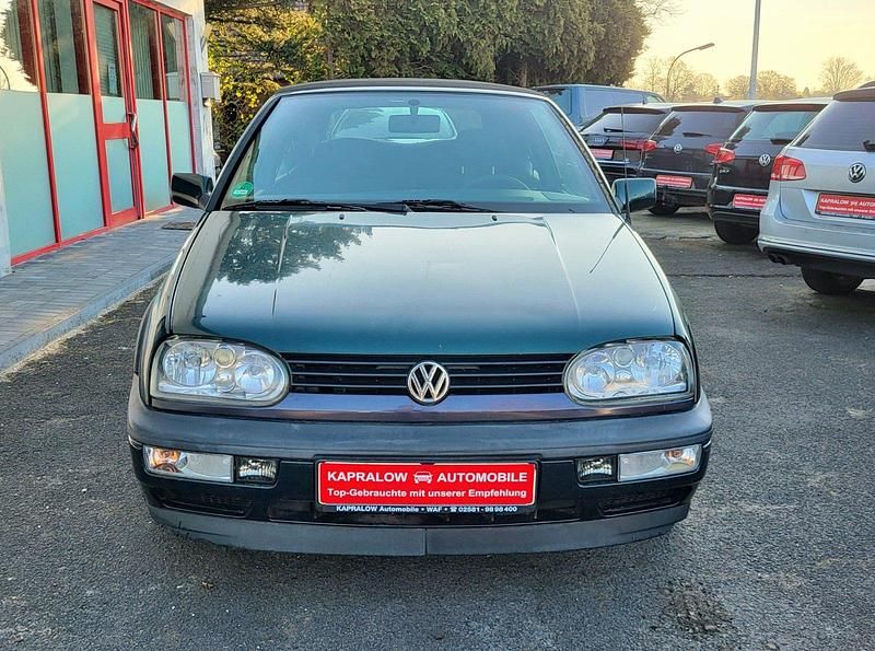 Gebraucht VW Golf Cabriolet Karmann 90 PS (66 kW) 1993 Grün Cabrio