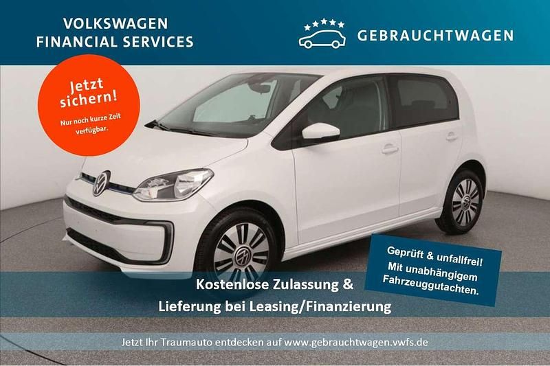 Pure white Gebraucht 2022 VW e-up! move up! Kleinwagen | 15.560 € (Fairer Preis) - Bild 1/4