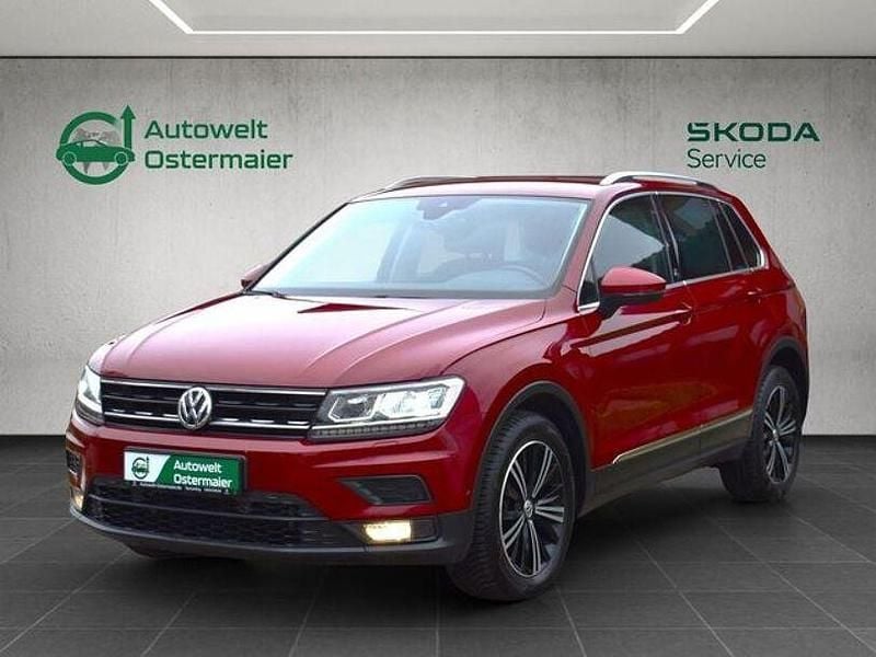 Gebraucht VW Tiguan Sound 150 PS (110 kW) 2017 Ruby red metallic SUV