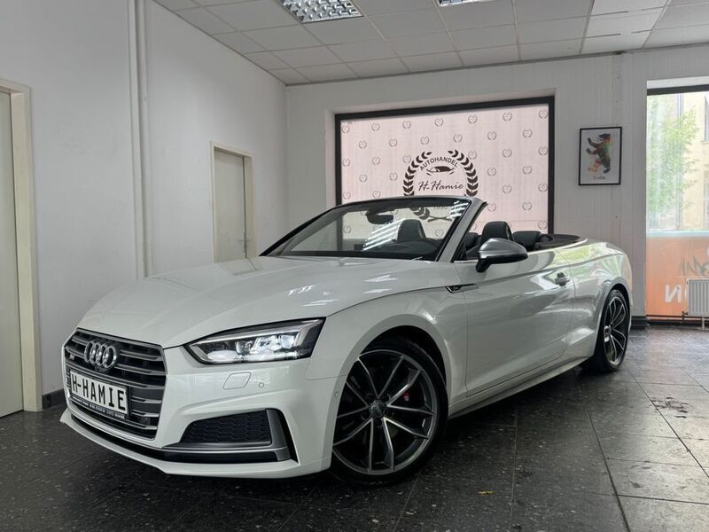 Tofanaweiss kristalleffekt Gebraucht 2017 Audi S5 Cabriolet Sport Cabrio | 30.790 € (Fairer Preis) - Bild 1/4