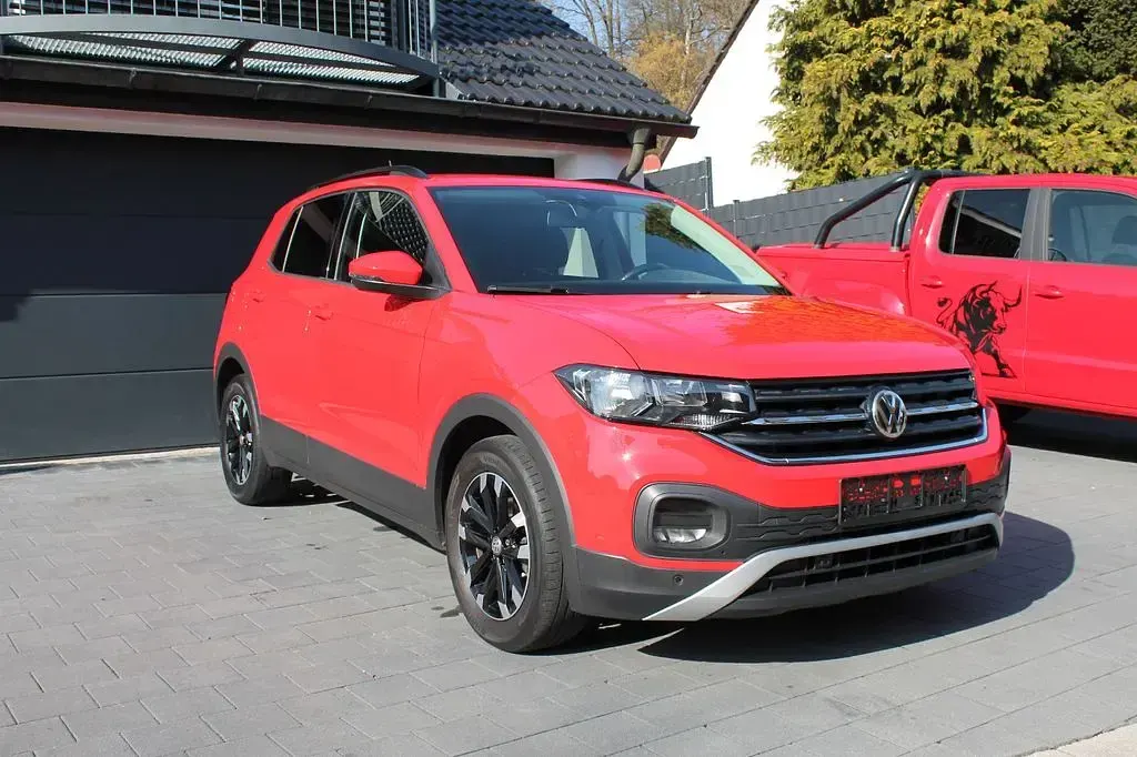Gebraucht VW T-Cross Life 95 PS (69 kW) 2019 Rot SUV