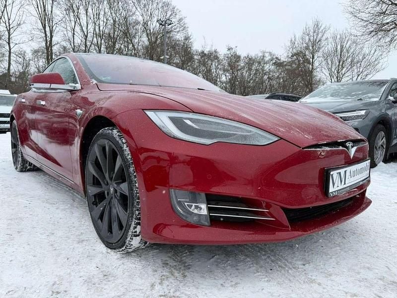 Gebraucht Tesla Model S Performance 344 kW (469 PS) 2018 Rot Kleinwagen