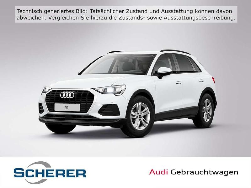 Gletscherweiß metallic Gebraucht 2024 Audi Q3 Advanced SUV | 34.722 € (Guter Preis) - Bild 1/4