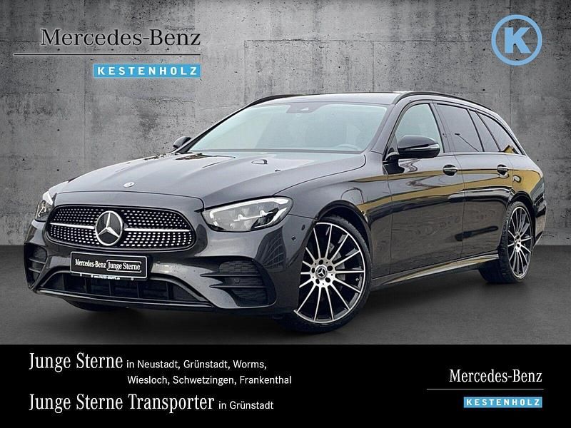 Grau Gebraucht 2023 Mercedes E200 AMG Kombi | 40.980 € (Fairer Preis) - Bild 1/4
