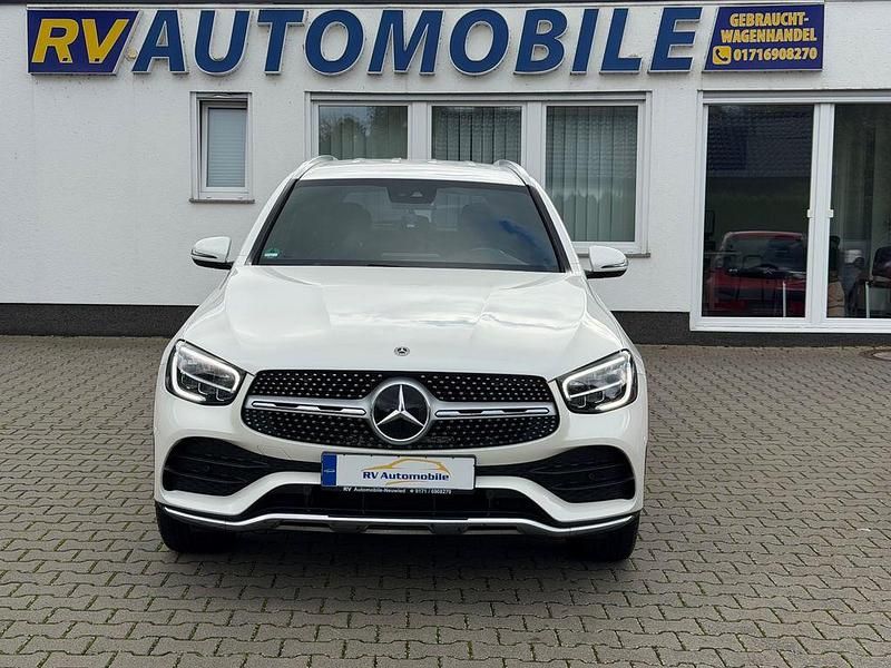 Weiß Gebraucht 2022 Mercedes GLC220 AMG SUV | 41.990 € (Guter Preis) - Bild 1/4