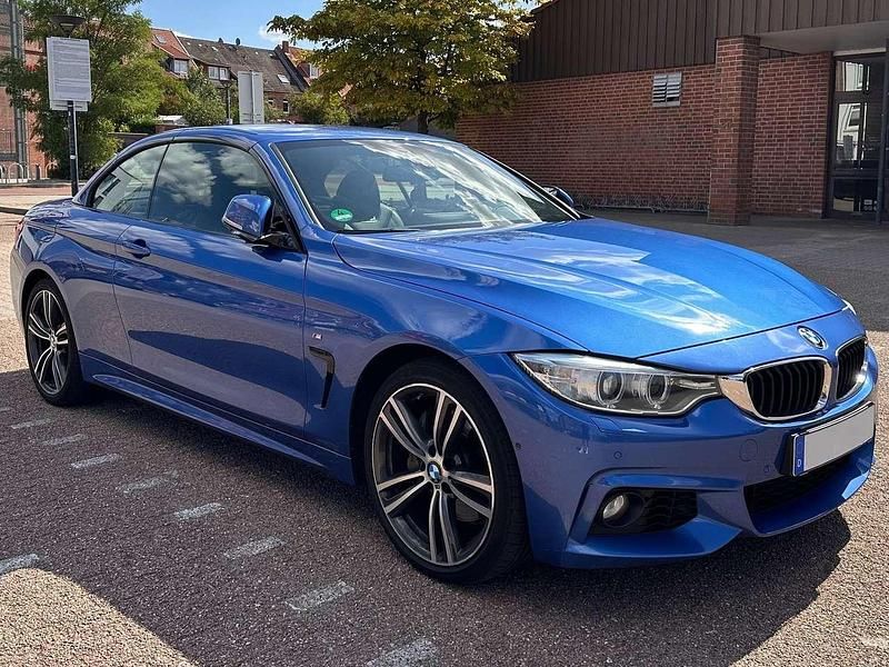 Blau Gebraucht 2014 BMW 435 Luxury Line Cabrio | 19.500 € (Fairer Preis) - Bild 1/4
