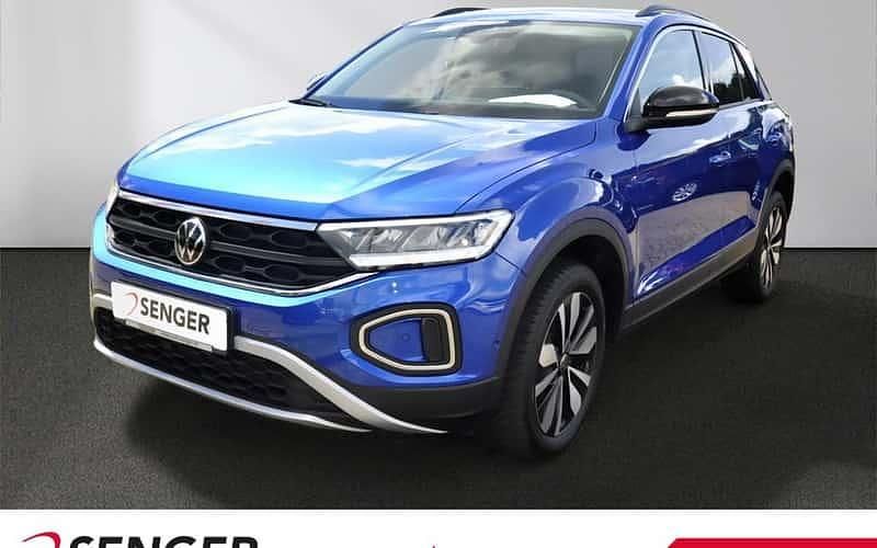 Blau Gebraucht 2024 VW T-Roc Goal SUV | 25.880 € (Superpreis) - Bild 1/4