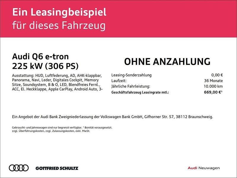 Gebraucht Audi Q6 Sportback e-tron Performance 359 kW (489 PS) 2025 Grau SUV