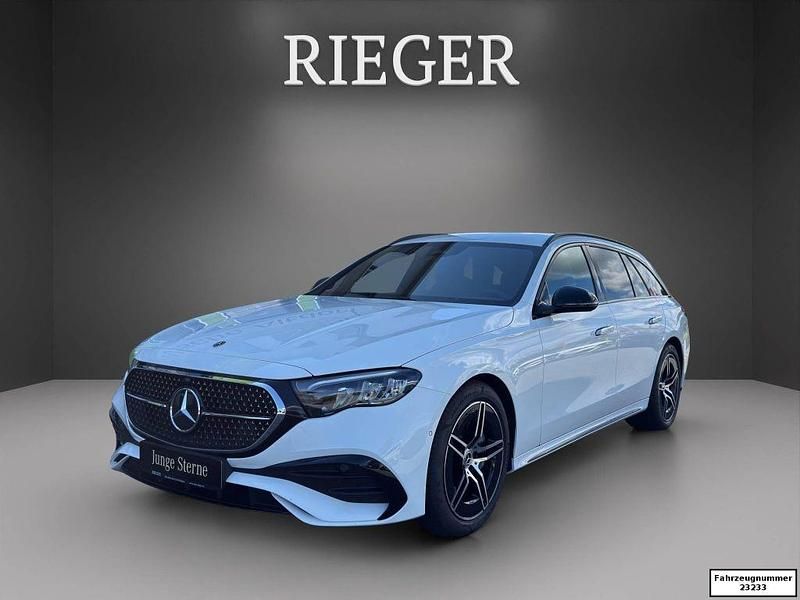 Weiß Gebraucht 2024 Mercedes E220 Advanced Limousine | 45.877 € (Guter Preis) - Bild 1/4
