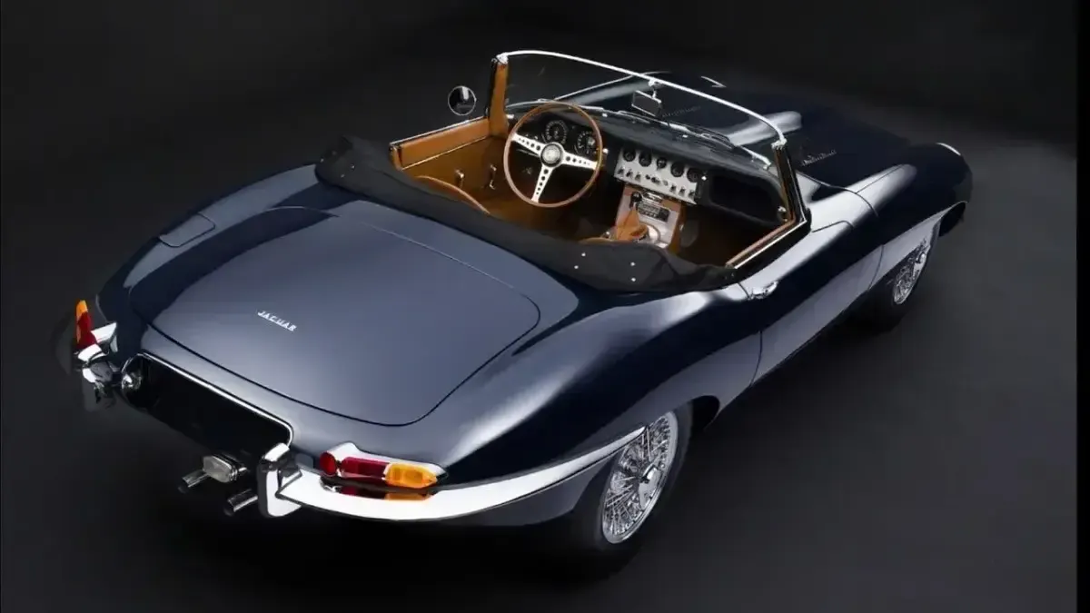 Gebraucht Jaguar E-Type 209 PS (153 kW) 1962 Blau Cabrio