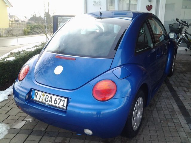 Gebraucht VW New Beetle 158 PS (116 kW) 2002 Blau metallic Kleinwagen