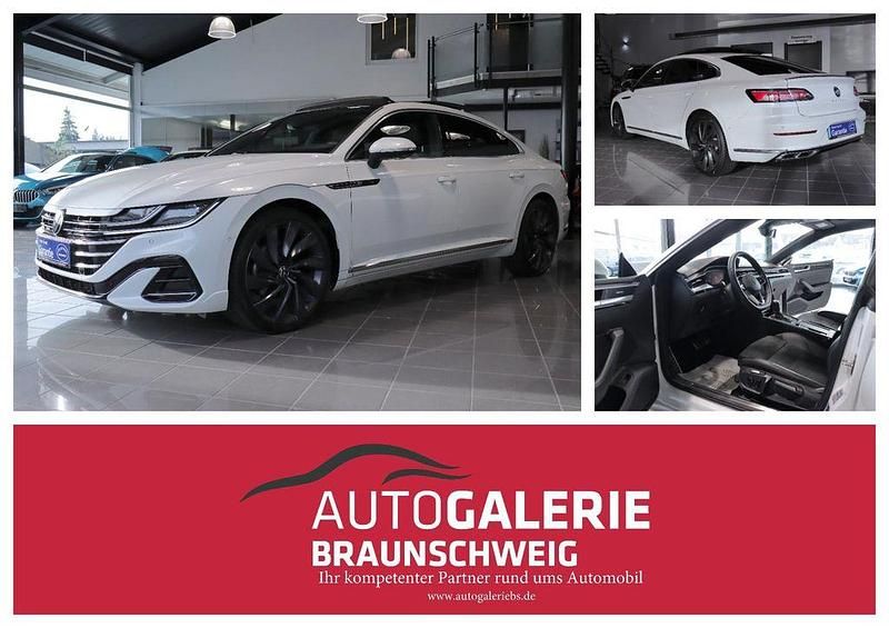 Weiß Gebraucht 2021 VW Arteon R-line Limousine | 28.900 € (Teuer) - Bild 1/4