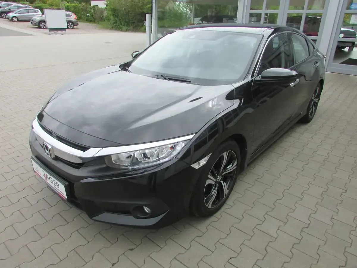 Occasion Honda Civic Elegance 182 ch (133 kW) 2018 Noir Berline